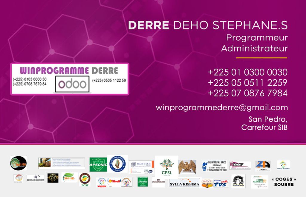 Carte Winprogramme Derre